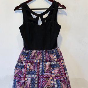 Geoprint Tank Dress